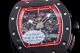 KV Factory Richard Mille RM 011 Automatic Flyback Chronograph Carbon Watch Red Rubber (5)_th.jpg